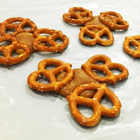 Tortugas de Pretzel, Caramelo y Chocolate